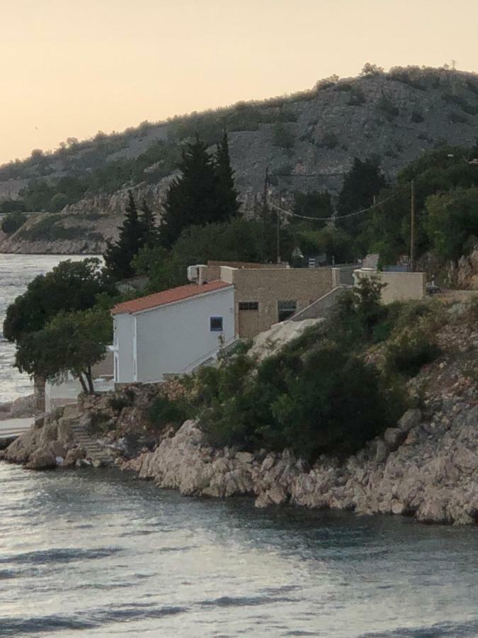 טריבני-קרושיצה Villa Beline Direct Aan Zee, Verwarmd Zwembad En Sauna מראה חיצוני תמונה